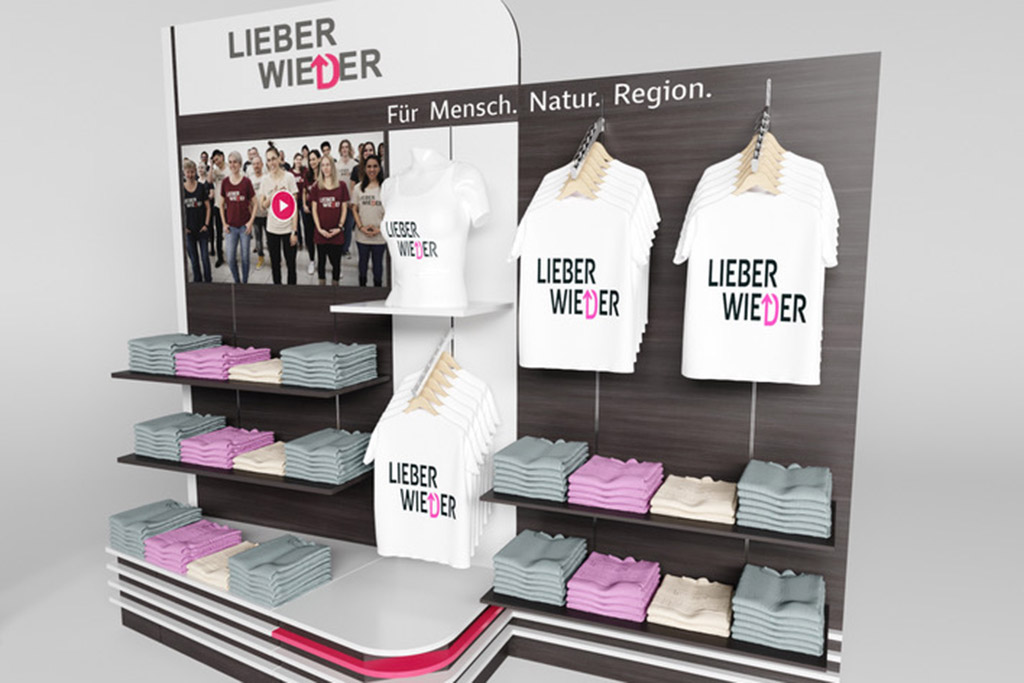 Shop In Shop Visualisierung